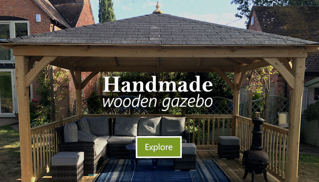 EN slider 3 Handmade wooden gazebo cotswold