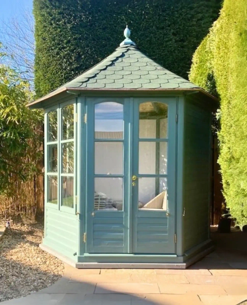Harrogate Gartenlaube mit Dachschindeln