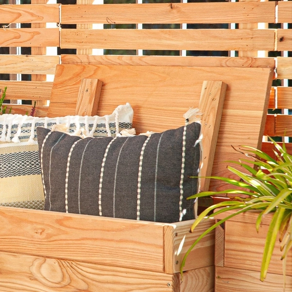 Sitzklappe für Pflanzgefäß Larix 39cm