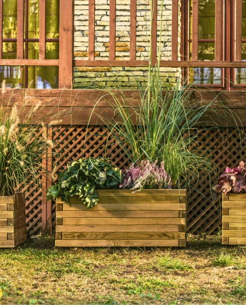 Royal Rectangular Planter 8 layers