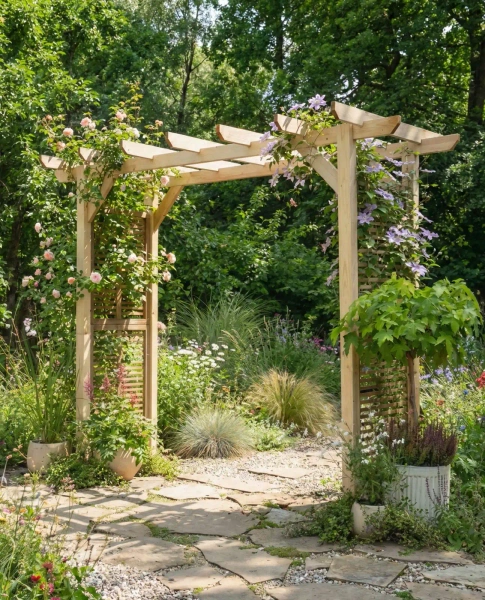 Henley Garden Arch Contemporary