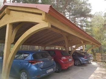 Revelatio Quadruple Carport h3,3 x 11,7 x 5,9 m