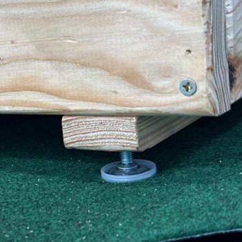 Piano Larix Planter Regulated Screw-in Leg