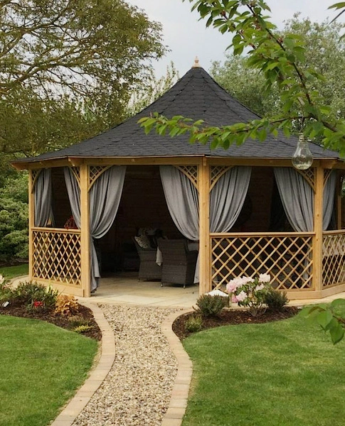 Pabellón Wagner decagonal 