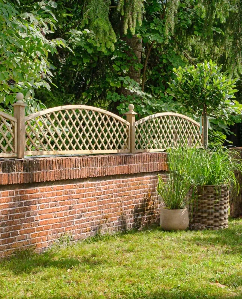 Rejilla ang. prolongación con arco h45/60/45x183