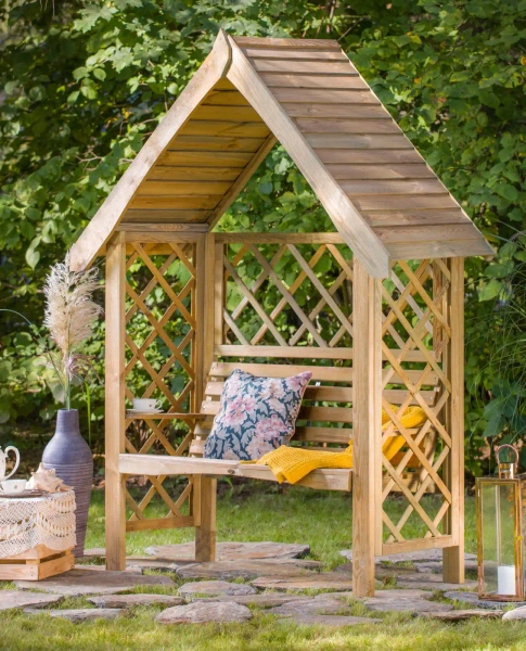 Pérgola Oxford con Banco