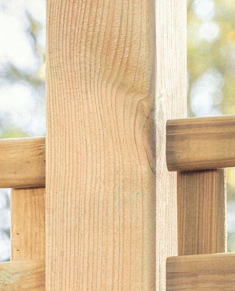 Poteau carré 9 x 9 x 180 cm