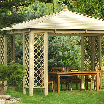 Gazebo Rimini Compatto (h303 x 296 x 296cm)