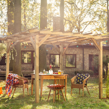 Pergola traditionnelle en bois Henley