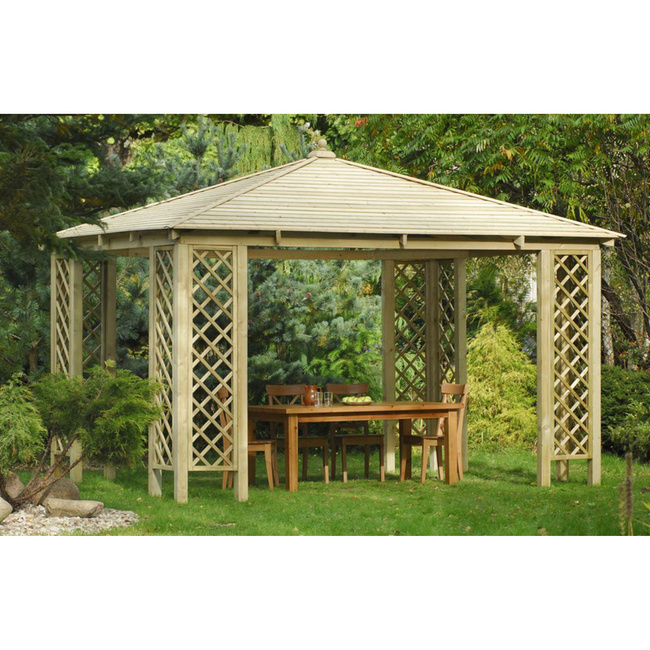 Gazebo Rimini Compatto (h303 x 296 x 296cm)