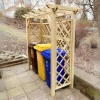 Mülltonnenverkleidung mit Pergola York