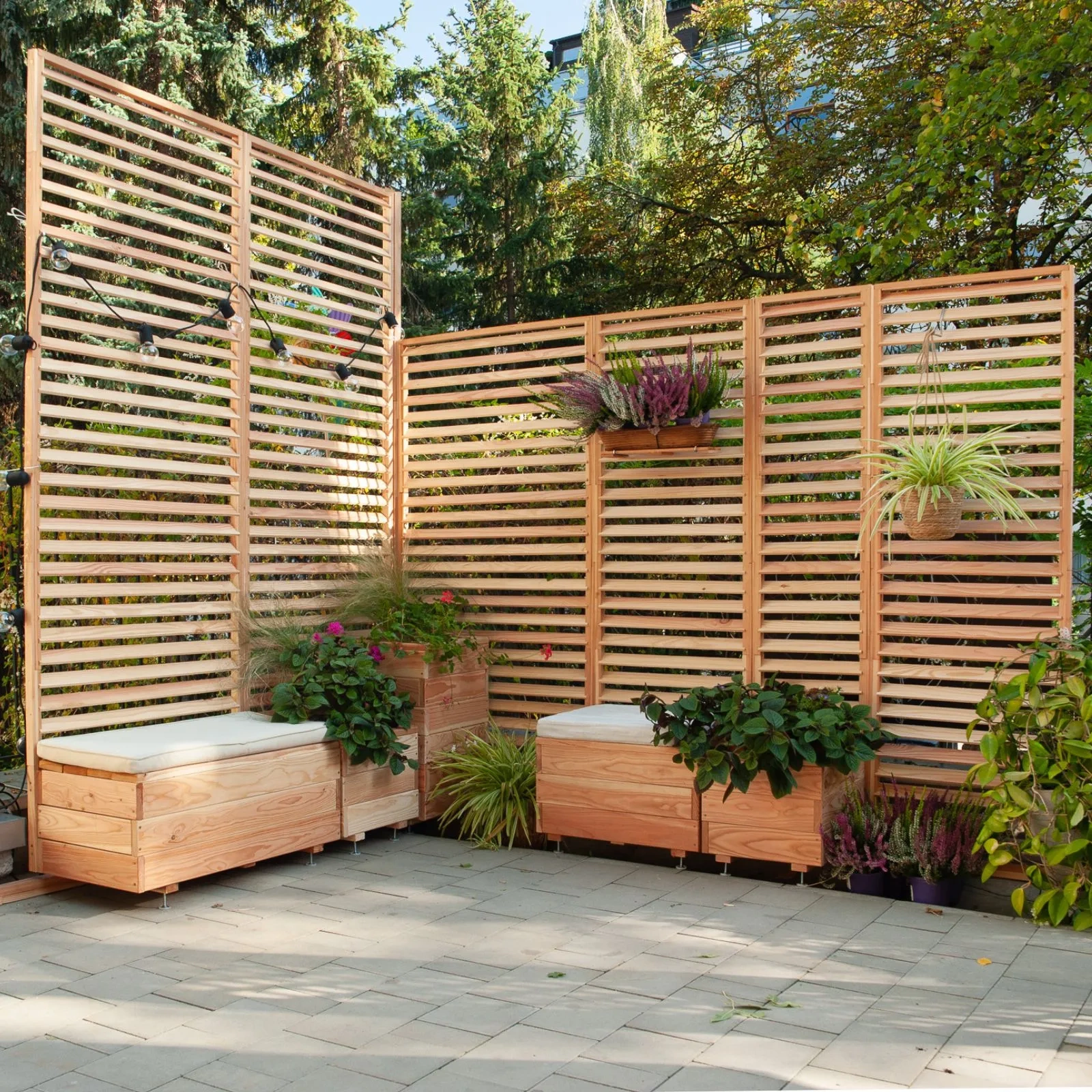 Valla Veneciana de Alerce modular