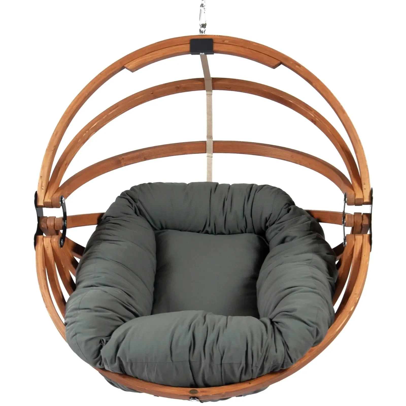 Basket Gaya small h120x102x80 colour Amber (with Polyester / Ecru mattress)