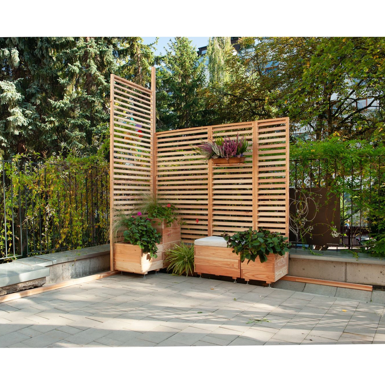 Valla Veneciana de Alerce modular