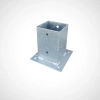 Metal Post Holder for Concrete 7 x 7 x 15 cm