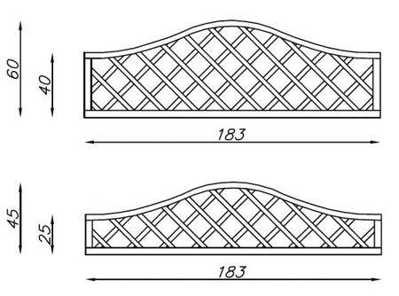 Pergola con Panca York