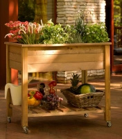 Potager Jardinière surélevée avec roues