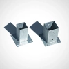 Metal Post Holder for Concrete 7 x 7 x 15 cm