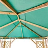 Gazebo in legno con traliccio Neapol