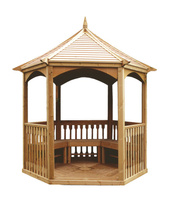 Gazebo Esagonale Brompton Medio (h289 x 240 x 208 cm)