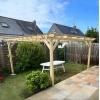 Pérgola Henley tradicional de madera