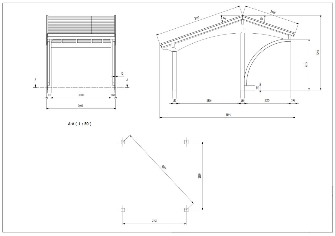 Revelatio Quadruple Carport