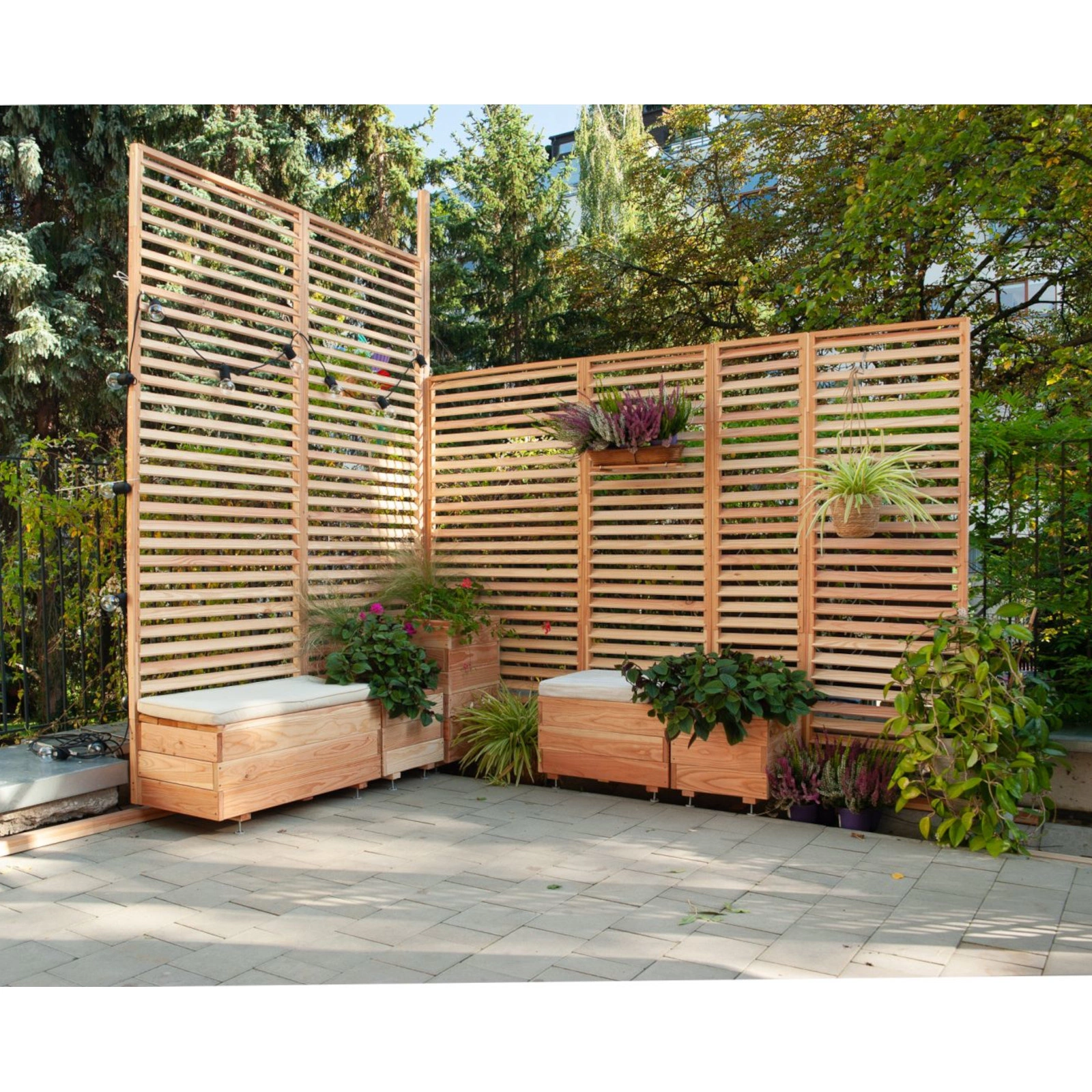 Valla Veneciana de Alerce modular