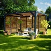 Pergola moderna in legno Henley