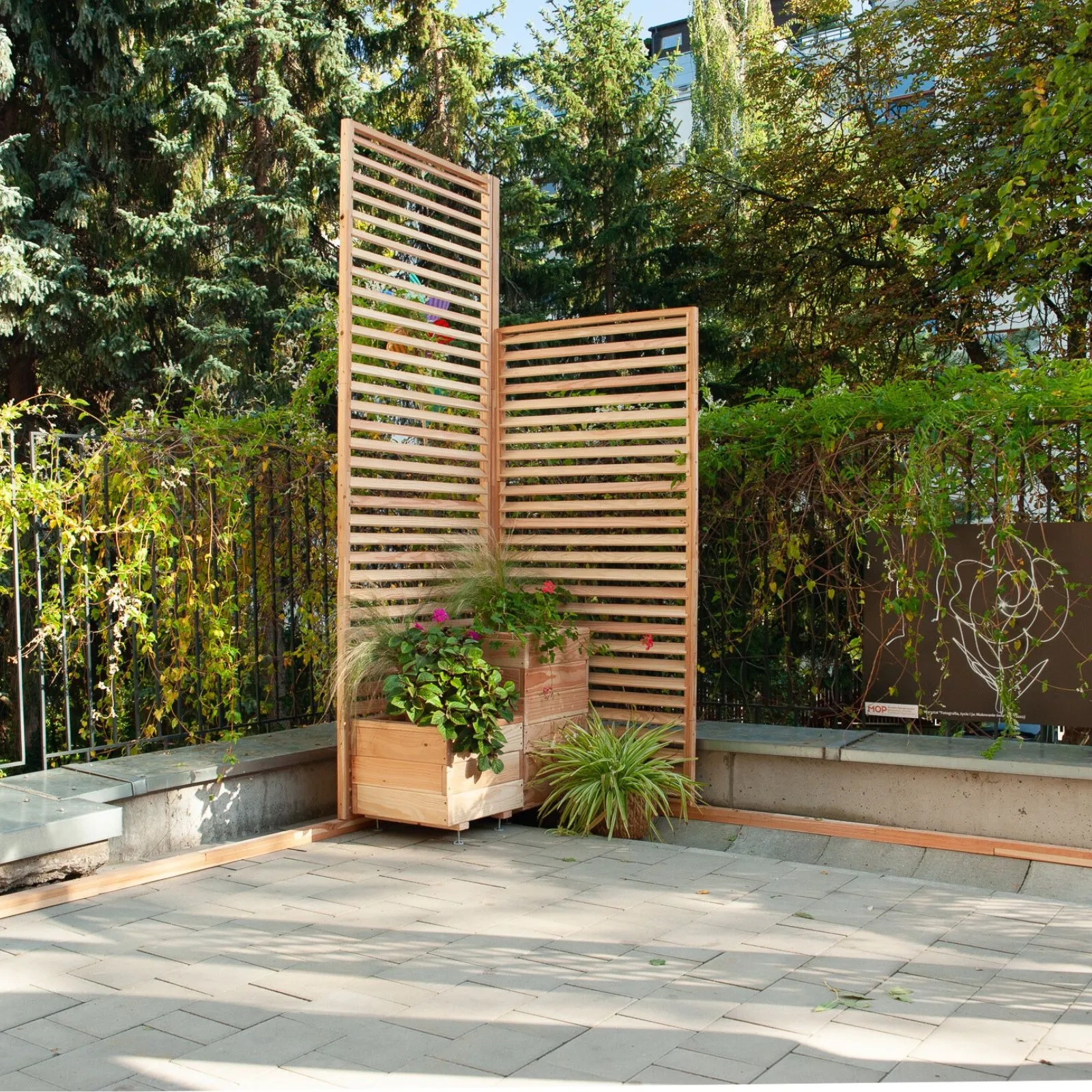 Valla Veneciana de Alerce modular