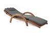 Sabrina lounger h58x82x195 graphite / dralon