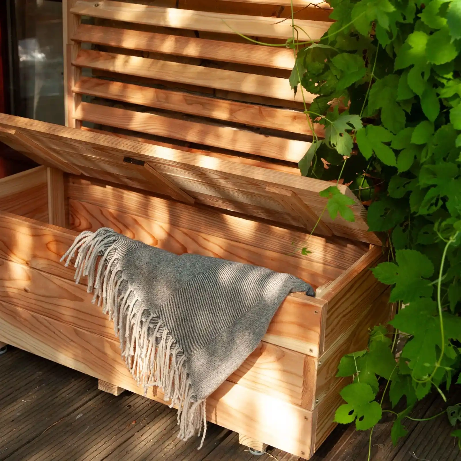 Jardinière Venetian Lite avec rabat - h180x59x43