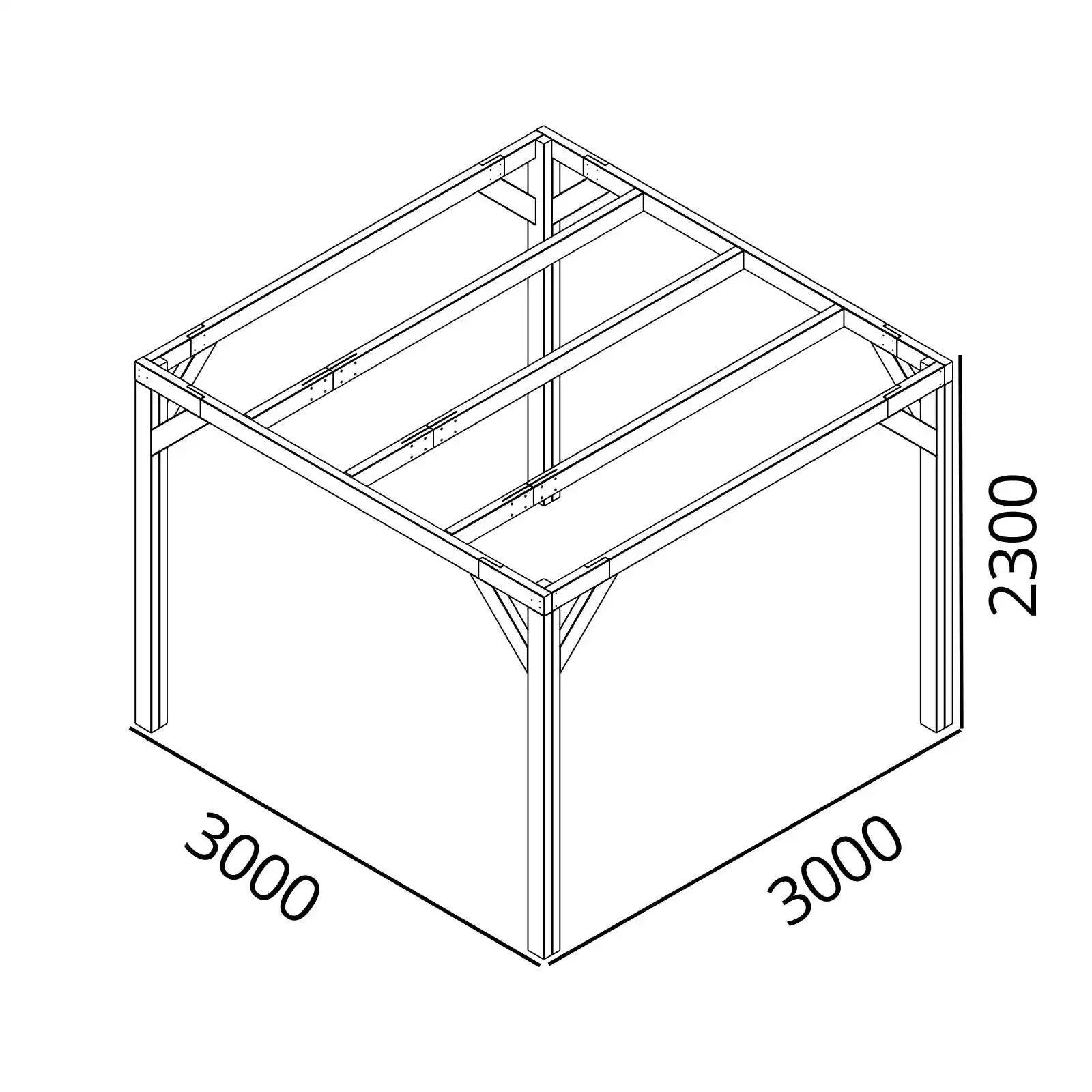 Pérgola Henley Contemporánea