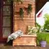 Maceta de panel de alerce Larix h234 x 59 x 44