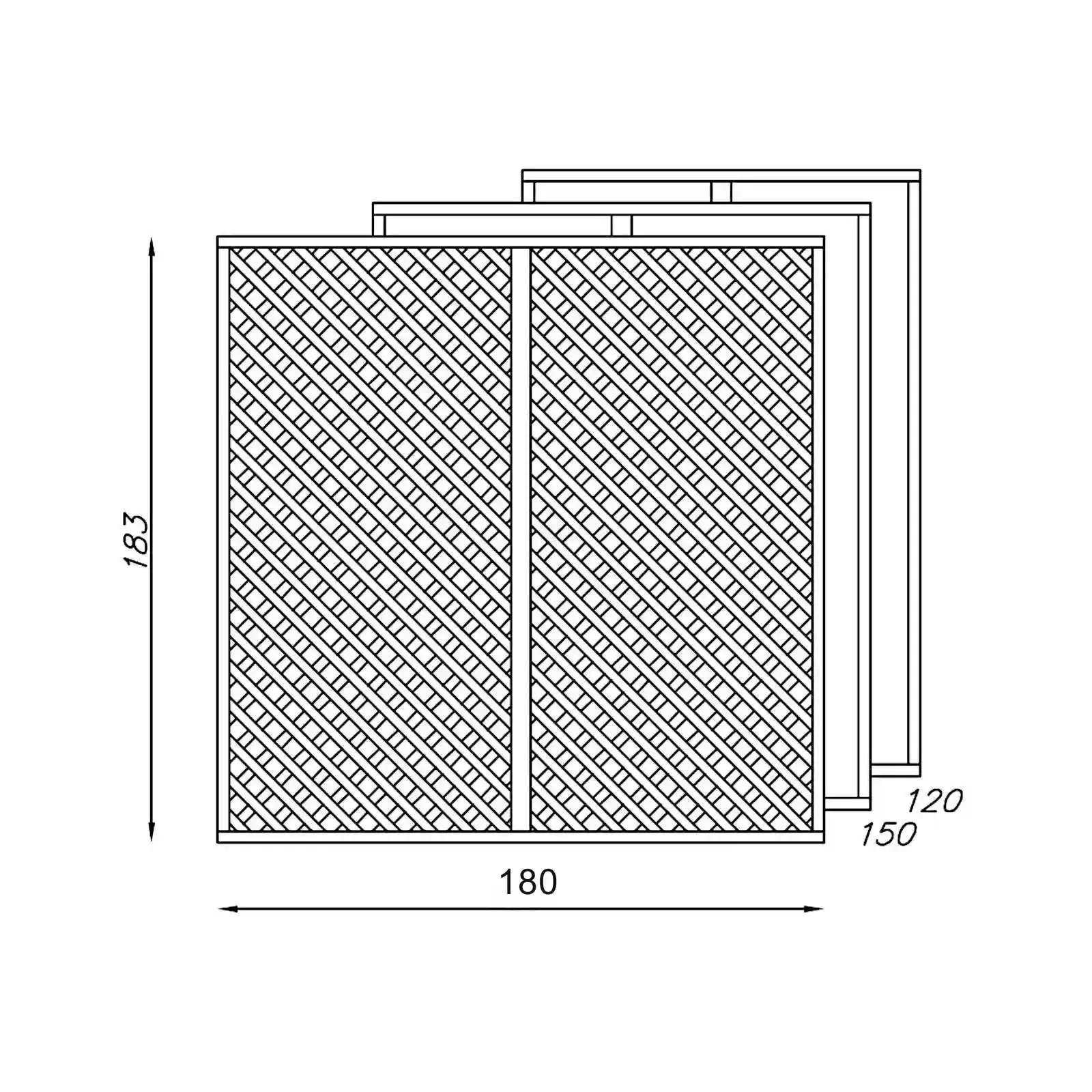 Privacy Diamond Trellis