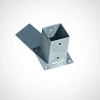 Metal Post Holder for Concrete 7 x 7 x 15 cm