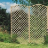 English Trellis with Omega Arch