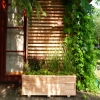 Jardinera con Veneciana Larix de Alerce