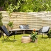 Double Slatted Mjosa Fence
