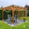 Pérgola Henley tradicional de madera