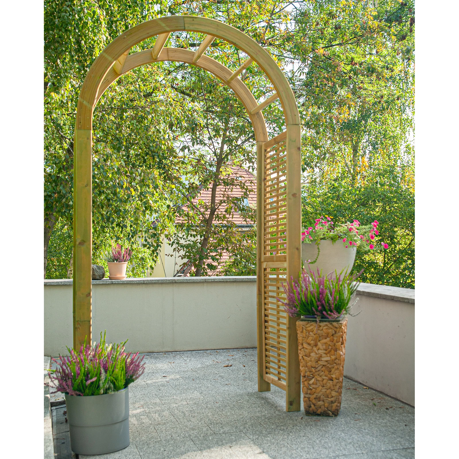 Rose Garden Arch Contemporary