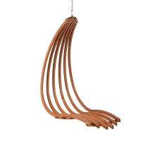Silla colgante de madera Ola