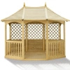 Gazebo Ottagonale Winchester medio (h 300 x 324 x 240 cm)