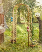 Pergola ad Arco Rosa