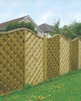 Valla V con arco omega h160/180/160x180
