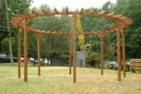 Pergola Circle ? 480 h247 x 536 cm