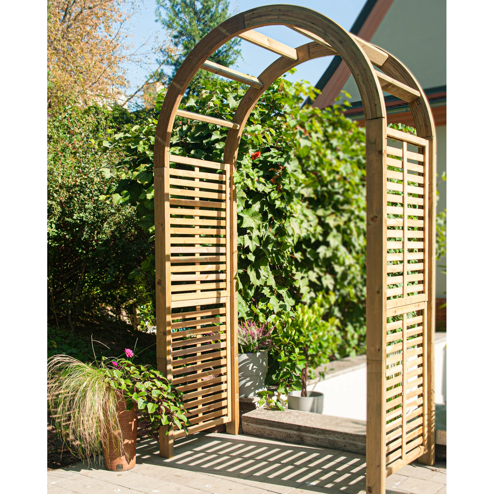 Rose Garden Arch Contemporary