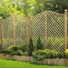 English Trellis with Omega Arch