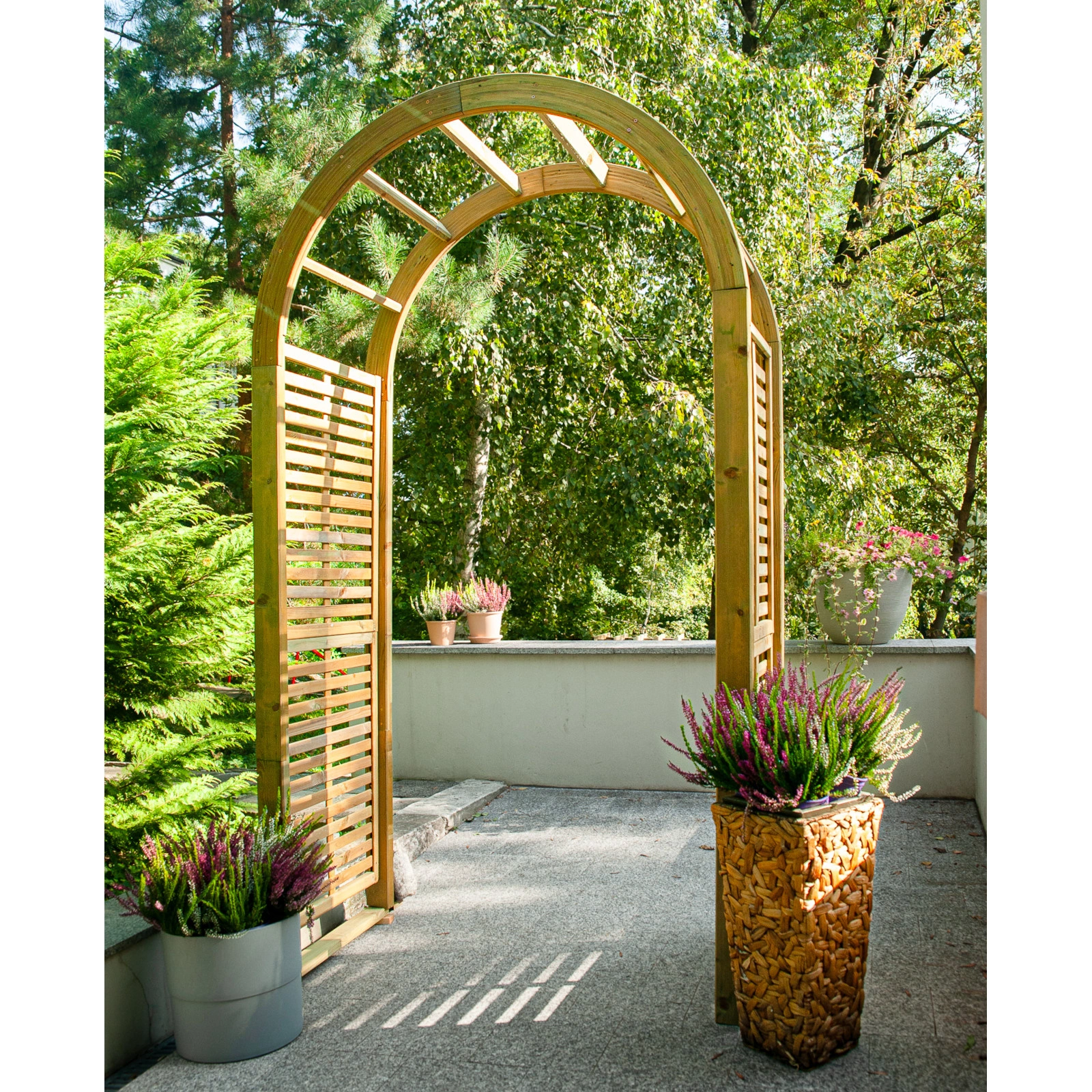 Rose Garden Arch Contemporary