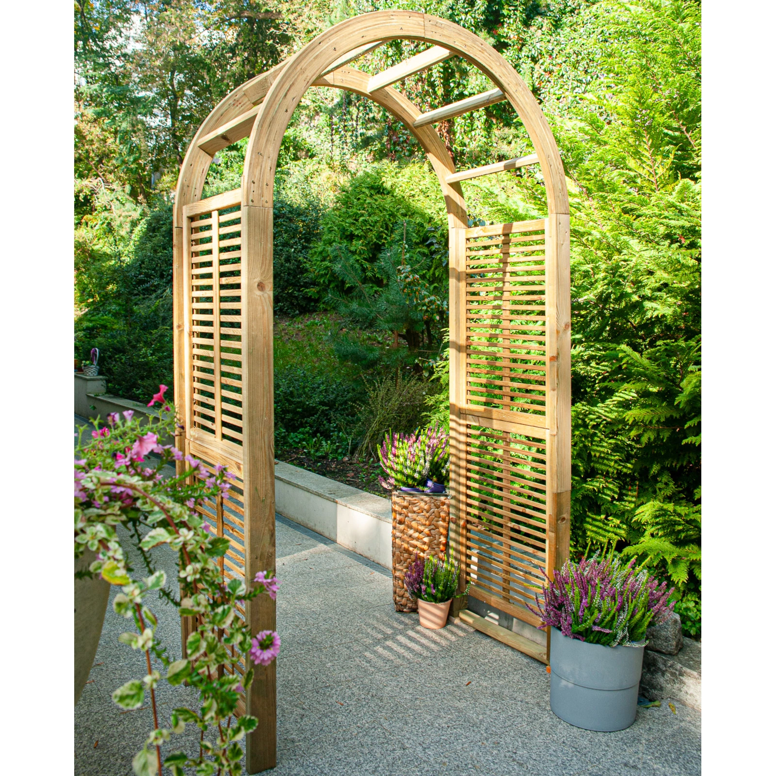 Rose Garden Arch Contemporary