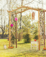 Pergola Dover z łukiem omega